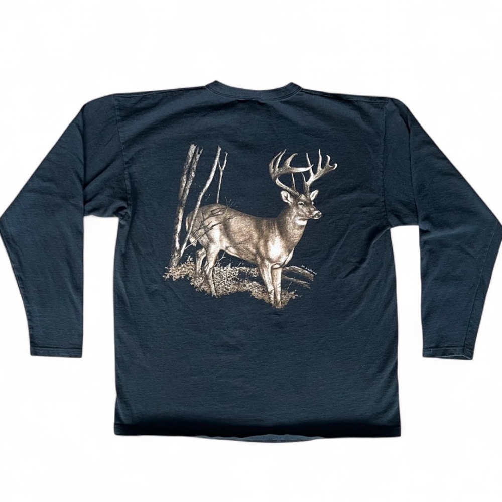 Legendary Whitetails Black Buck Henley